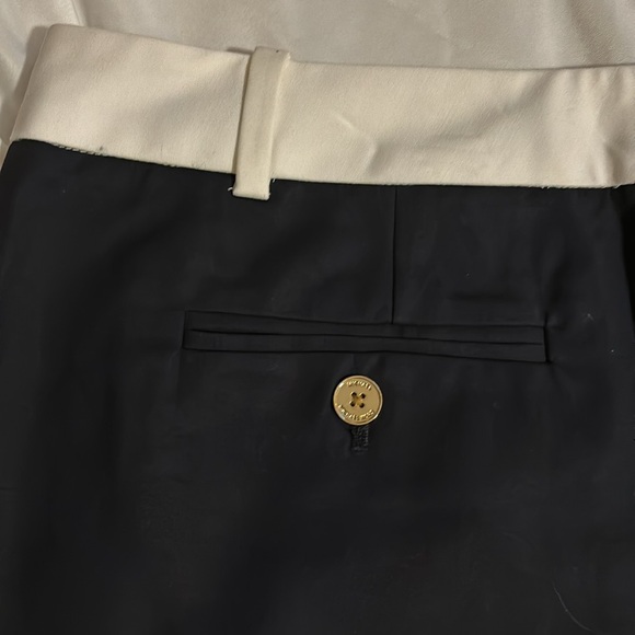 MICHAEL Michael Kors NWT women’s casual shorts black with white waist Size 10 - Picture 7 of 13
